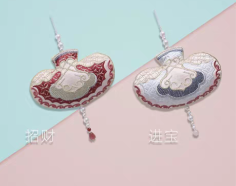 七月夕 绒果盲盒 汉服搭配香囊盲盒 招财和...