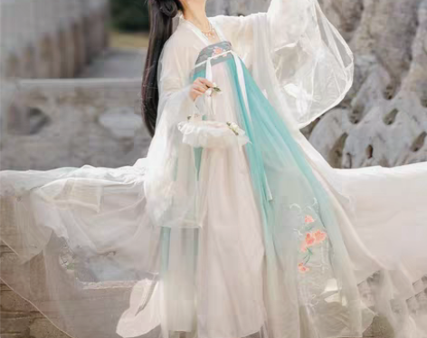 转卖花神赋汉服沧海赋中国风夏季仙气樱花飘逸...