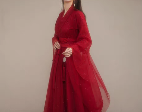 转卖M码  原创汉服女夏季古装飘逸超仙中国...