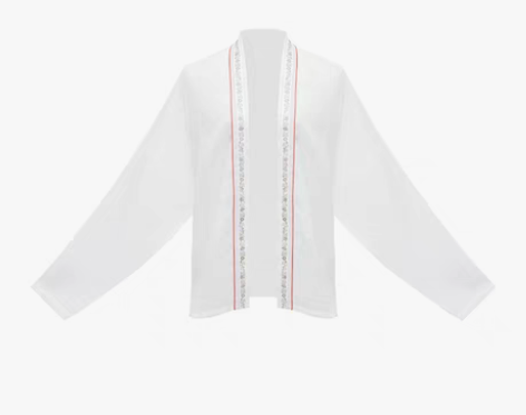 转卖七月夕 汉服 秋夕词话 汉服对襟宋制飞...