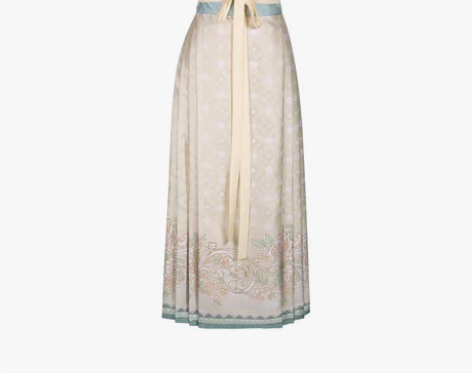 转卖七月夕 青雾 明制立领对襟长衫绣花比甲...