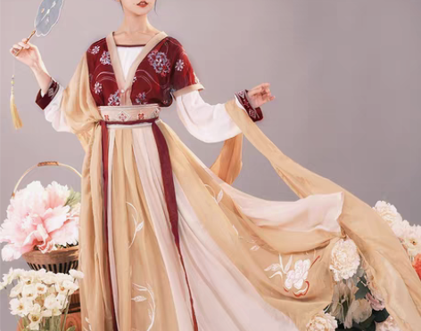 转卖耀春醉芙蓉原创汉服女正品中国风超仙齐腰...