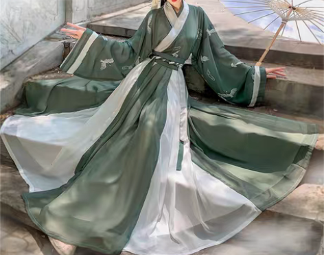 转卖【88狂欢价】汉旭长安故里汉服女齐腰襦...