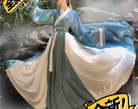包邮汉服情侣男款女款汉旭长安故里汉服女齐腰...