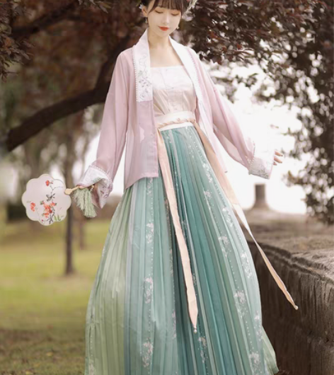 包邮仙楚姬 沉香 原创汉服女明制对襟合领衫...