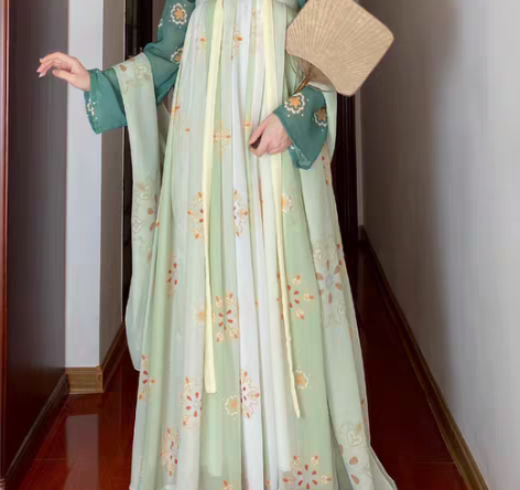 仙楚姬原创汉服女【清欢记】齐胸襦裙中国风古...