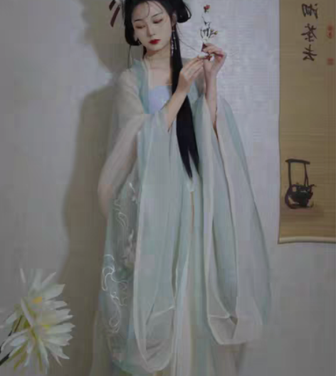 包邮仙楚姬原创汉服女【梦璃】诃子裙汉元素大...