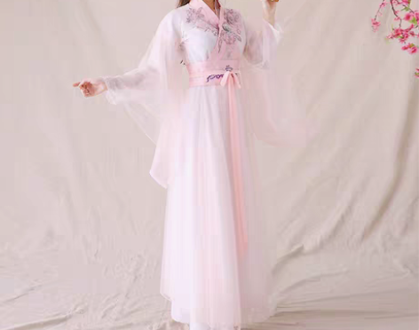 转卖古装仙女飘逸中国风套装樱花超仙仙气汉服...