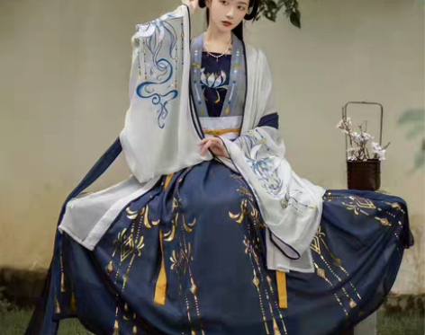 转卖【88狂欢价】千韵岗琼华汉服女夏正品原...