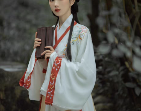 转卖千韵岗笑寒汉服女正品原创中国风传统晋制...