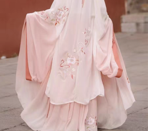 包邮劲合汉服女中国牡丹 齐腰款上襦+吊带+...