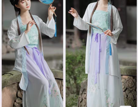 【全新】静雅纪(劲合)原创【芷兰】汉服吊带...