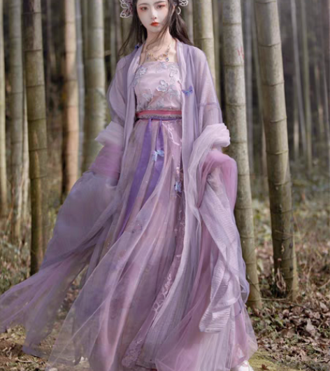 包邮出租 司南阁原创【缇兰】汉服宋制女对襟...