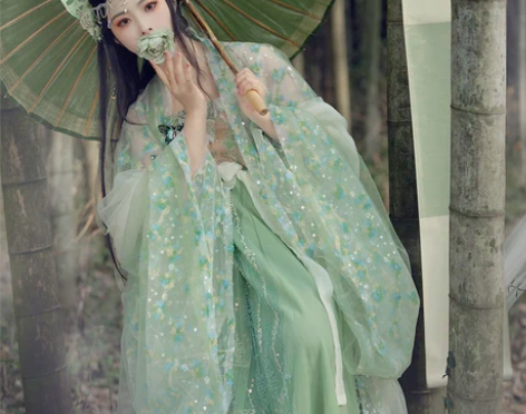 转卖【现货】司南阁原创【森灵】汉服女唐制诃...