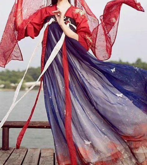 包邮正品 司南阁 心魄 汉服套装 齐胸襦裙...