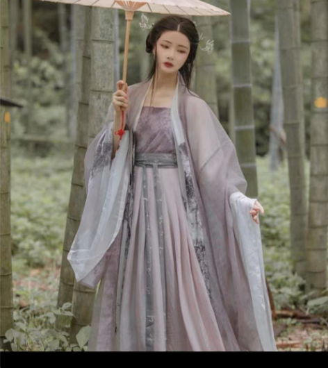 包邮【出租】司南阁 影 汉服 紫色 摄影很...