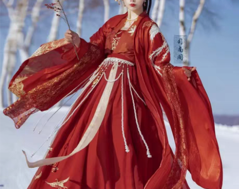 汉服出 租 司南阁 星辰宫 物品：吊带m，...
