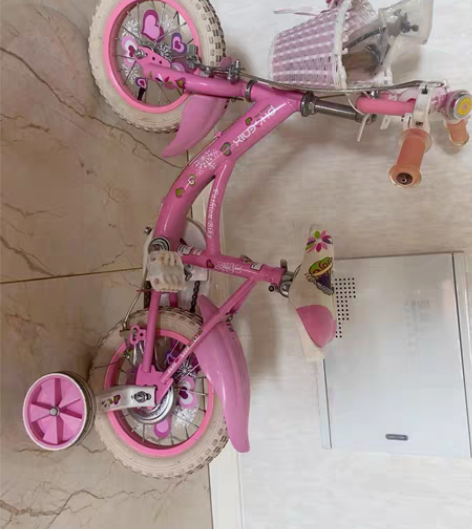 闲置二手凤凰女童自行车，正常使用，没有质量...