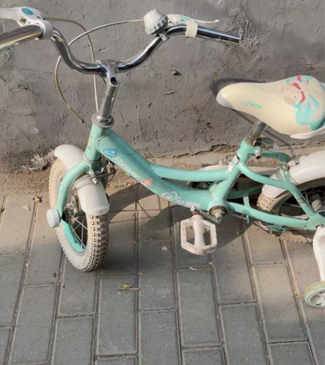 永久儿童自行车，适合学龄前儿童骑行，自取。...