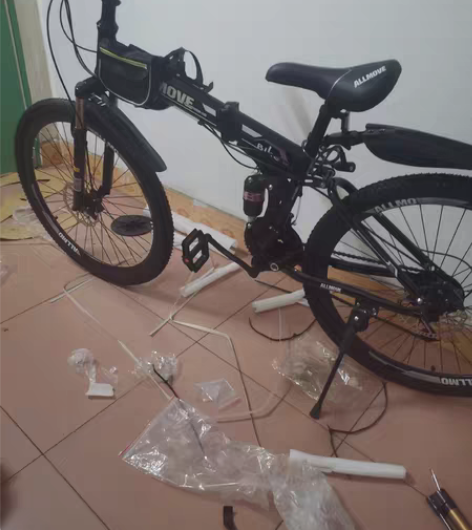 转卖折叠山地自行车男变速越野单车新型公路赛...