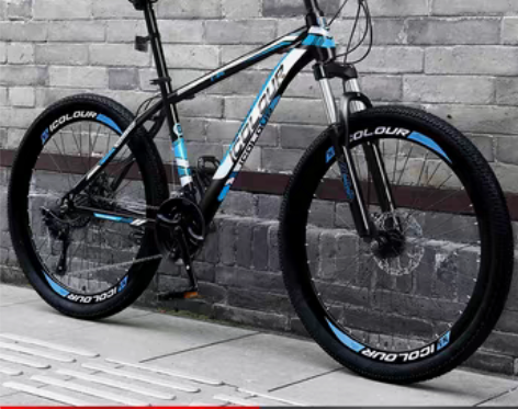 转卖山地自行车男变速越野单车，买的时候35...