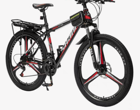 包邮全新自行车成年人男女款变速减震山地车越...