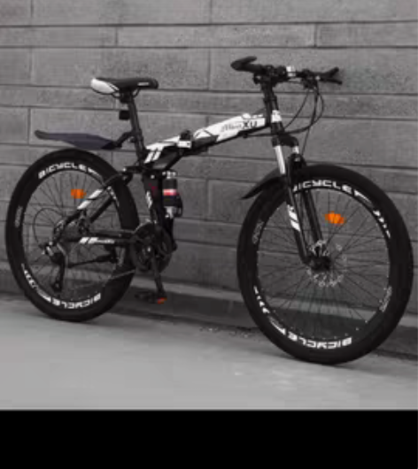 全新山地自行车转卖，本来想买给老婆上班骑的...