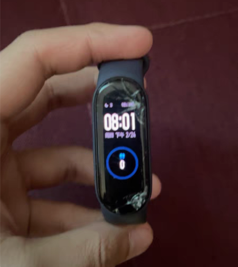 包邮小米手环5 就屏幕摔爆了 功能正常使用...