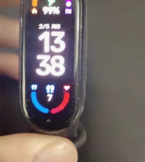 包邮小米手环6，成色稍差。功能正常，有充电...