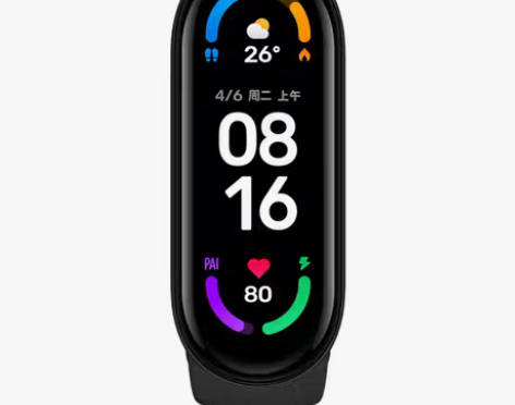 转卖【狂欢价】小米手环6智能血氧心率监测蓝...