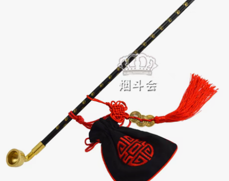 转卖传统老式手工旱烟斗烟锅 复古工艺实木烟...