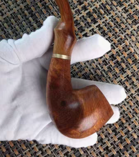 包邮缅甸花梨木烟斗两用实木拉杆过滤芯烟斗 ...