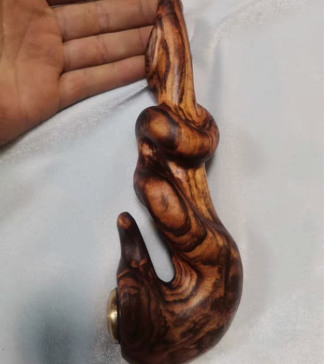包邮云南精品金丝红木手工制作烟嘴，烟斗，纸...