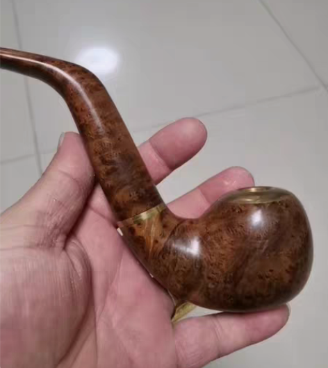 包邮麻利疙瘩老料烟斗，爆满花长18直径4....