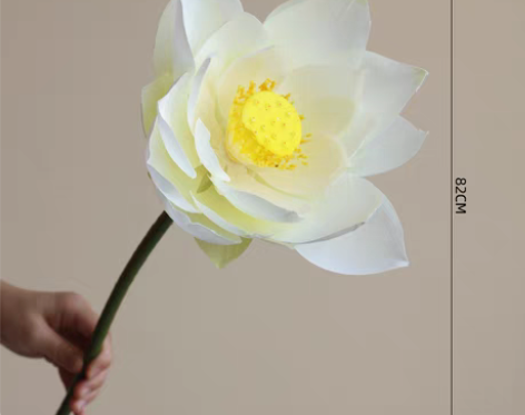 转卖荷花仿真花手感荷叶莲蓬客厅花艺摆设插花...