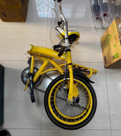 16寸折叠自行车 淘宝买的折叠自行车,16...
