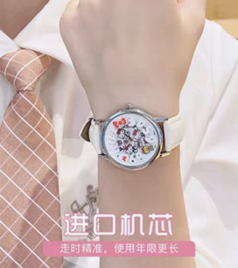 包邮正港ZGOx三丽鸥手表女款学生时尚简约...