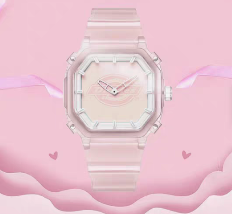 包邮Dickies手表女款潮流百搭果冻硅胶...