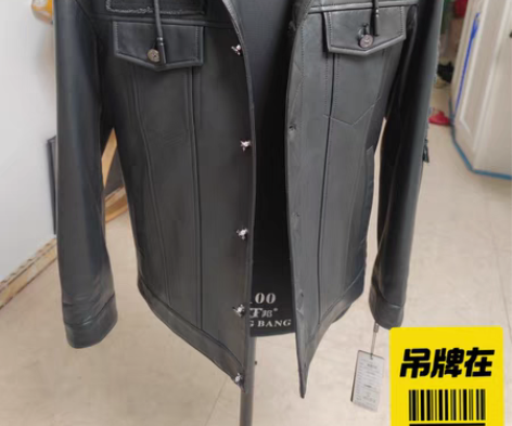 包邮全新意大利进口超软羊皮 男士春秋城市猎...