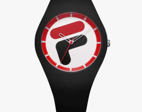 转卖FILA斐乐手表男女一对情侣表学生硅胶...