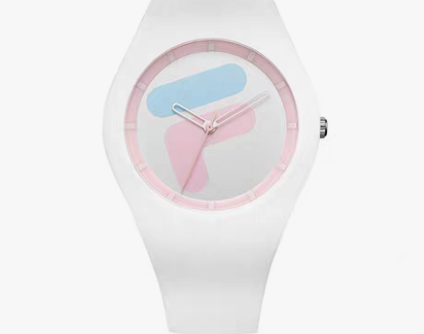 转卖FILA斐乐手表男女情侣表撞色潮流个性...