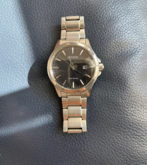 包邮西铁城光动能手表，防水，洗澡完全可以，...