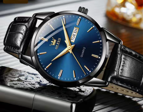 包邮欧利时品牌手表批发厂家跨境外贸石英表双...