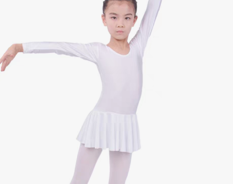 转卖儿童舞蹈服装练功服芭蕾拉丁裙女考级连体...