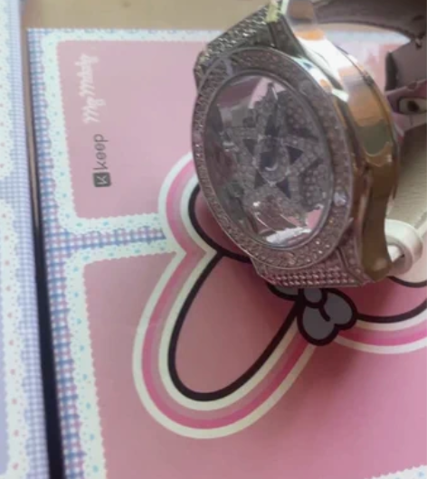 六芒星时来运转手表 戴了几天 手太小了不合...