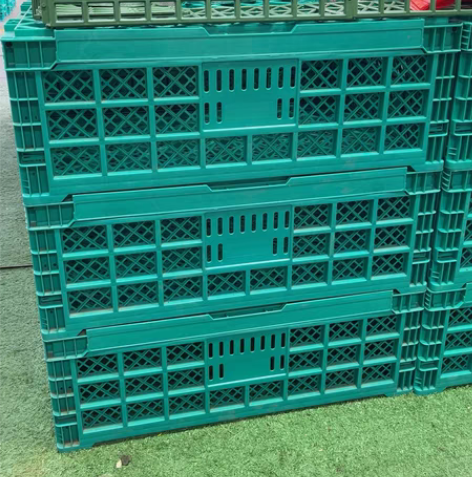 折叠塑料篮子，长60*宽*40*高20厘米...