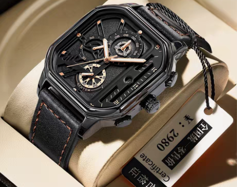 转卖阿玛妮手表男士2021年新款瑞士正品高...