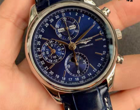 包邮浪琴名匠八针月相系列，浪琴最复杂的多功...