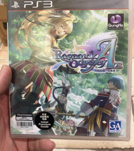 ps3 仙境传说 奥德赛 中文版全新未拆封...