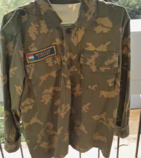 塔吉克斯坦黄花迷彩服一套 适合170-17...